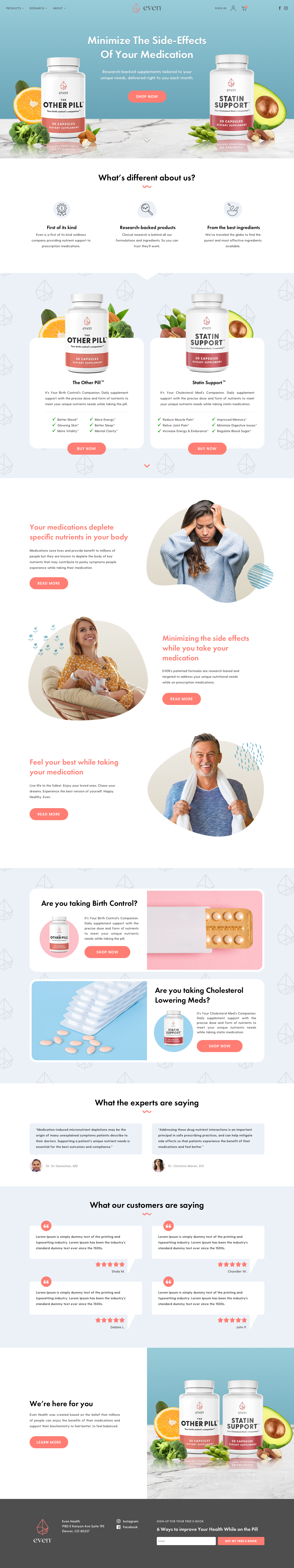 Wellness website