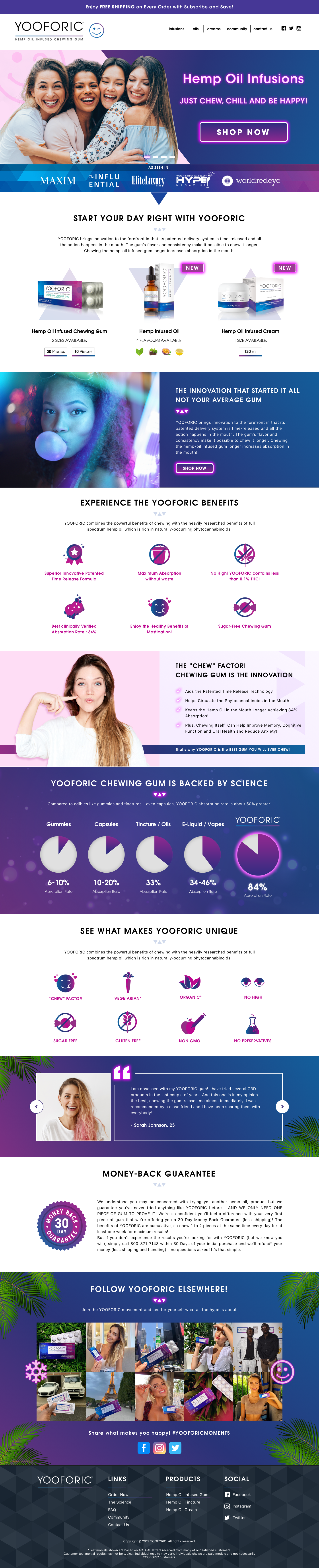 CBD oil website